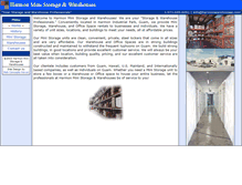 Tablet Screenshot of harmonwarehouses.com